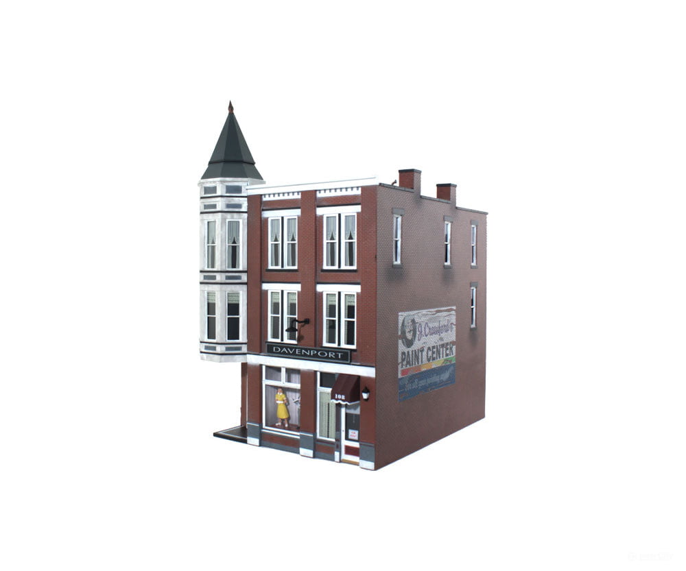 Design Preservation Models 5847 Davenport Department Store (Lit) O Scale Structures