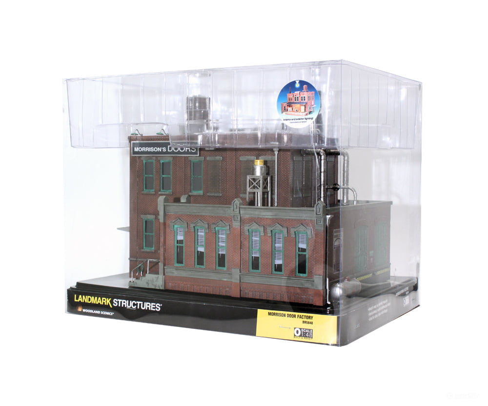 Design Preservation Models 5848 Morrison Door Factory (Lit) O Scale Structures