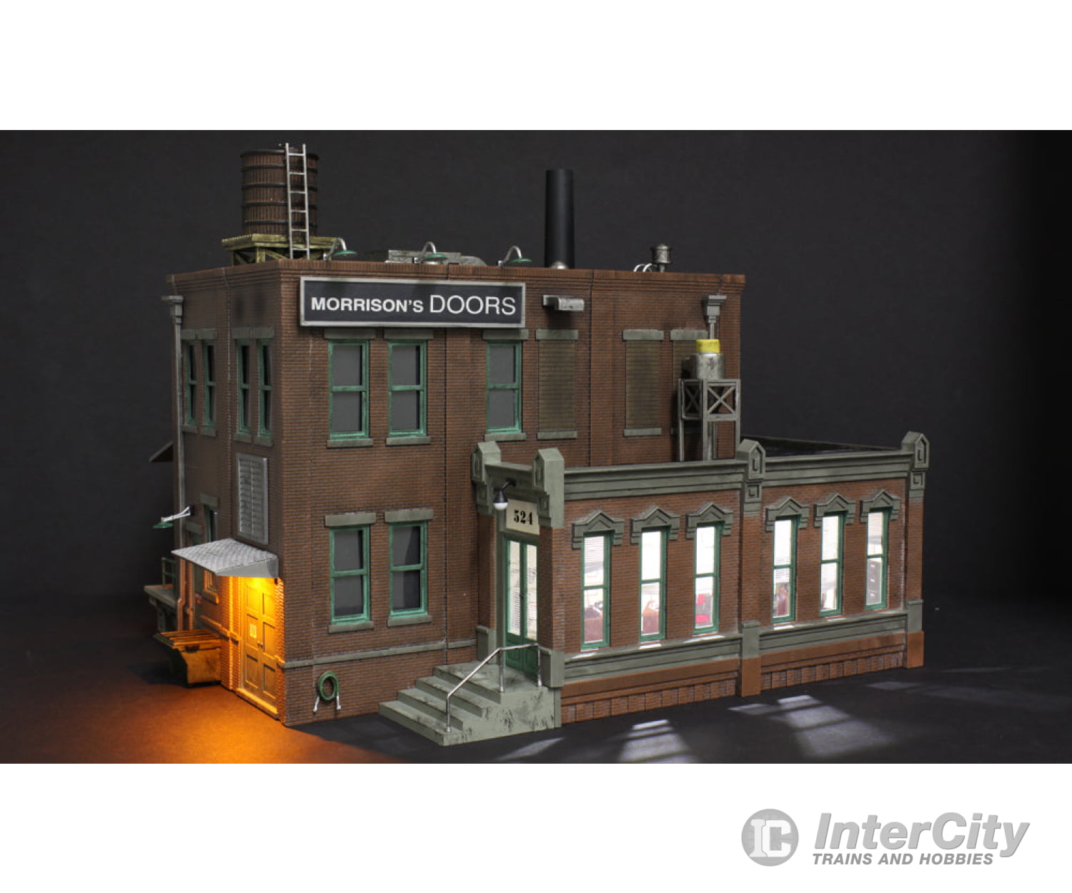 Design Preservation Models 5848 Morrison Door Factory (Lit) O Scale Structures