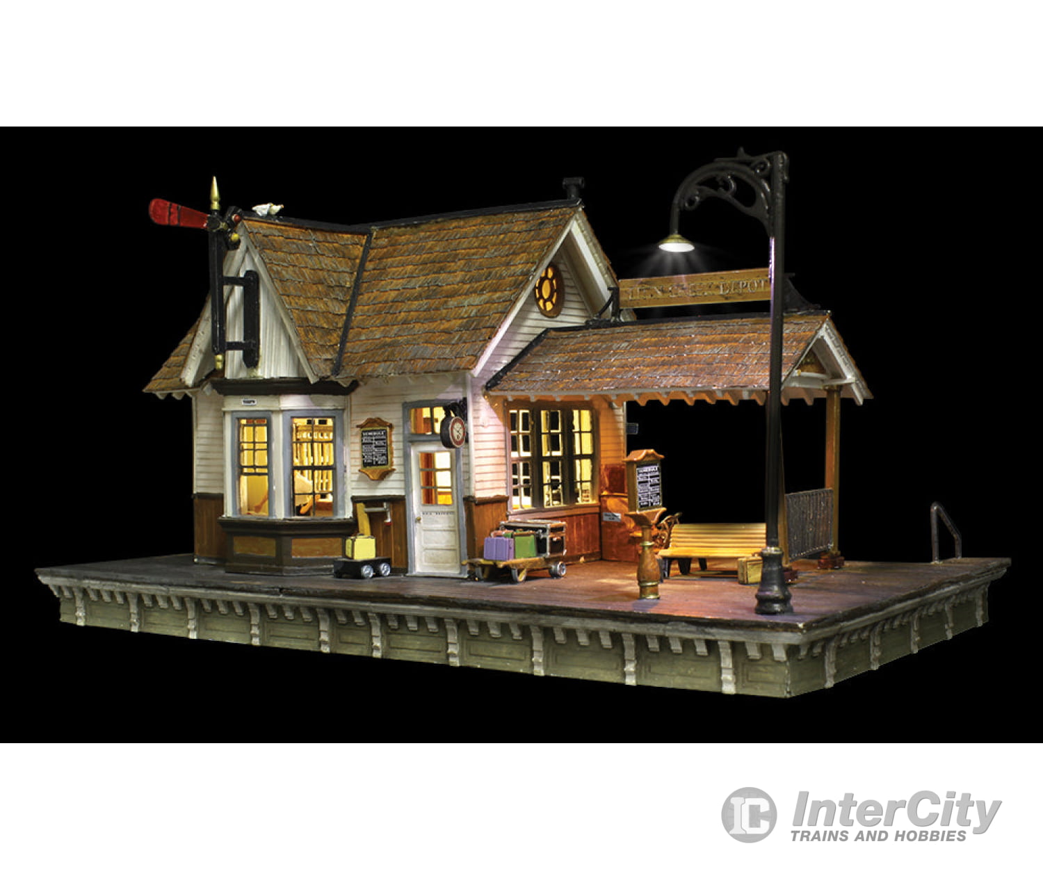 Design Preservation Models 5852 The Depot (Lit) O Scale Structures