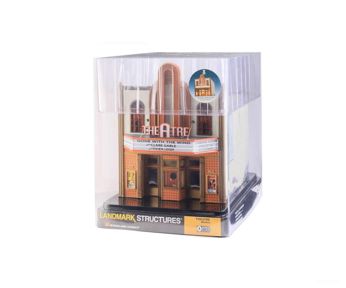Design Preservation Models 5854 Theatre (Lit) O Scale Structures