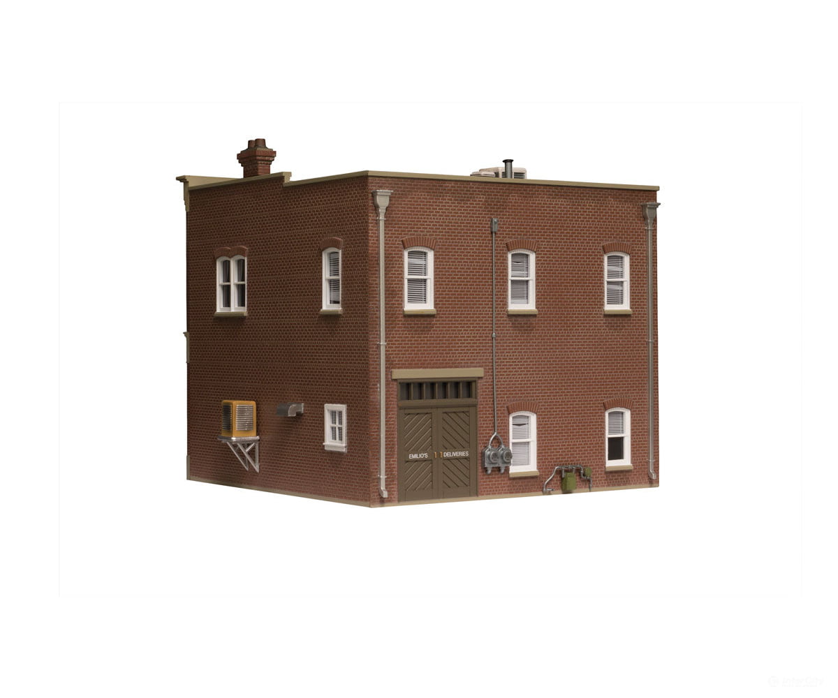 Design Preservation Models 5855 Emilio’s Italian Restaurant (Lit) O Scale Structures