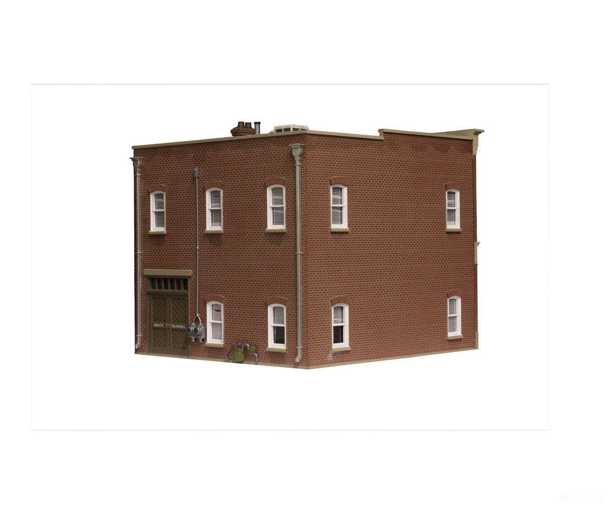 Design Preservation Models 5855 Emilio’s Italian Restaurant (Lit) O Scale Structures