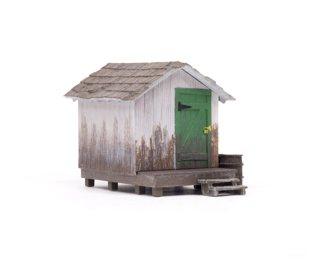 Design Preservation Models 5858 Wood Shack O Scale Structures
