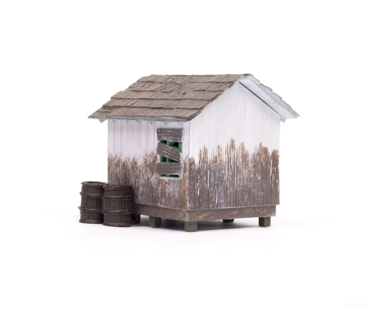 Design Preservation Models 5858 Wood Shack O Scale Structures