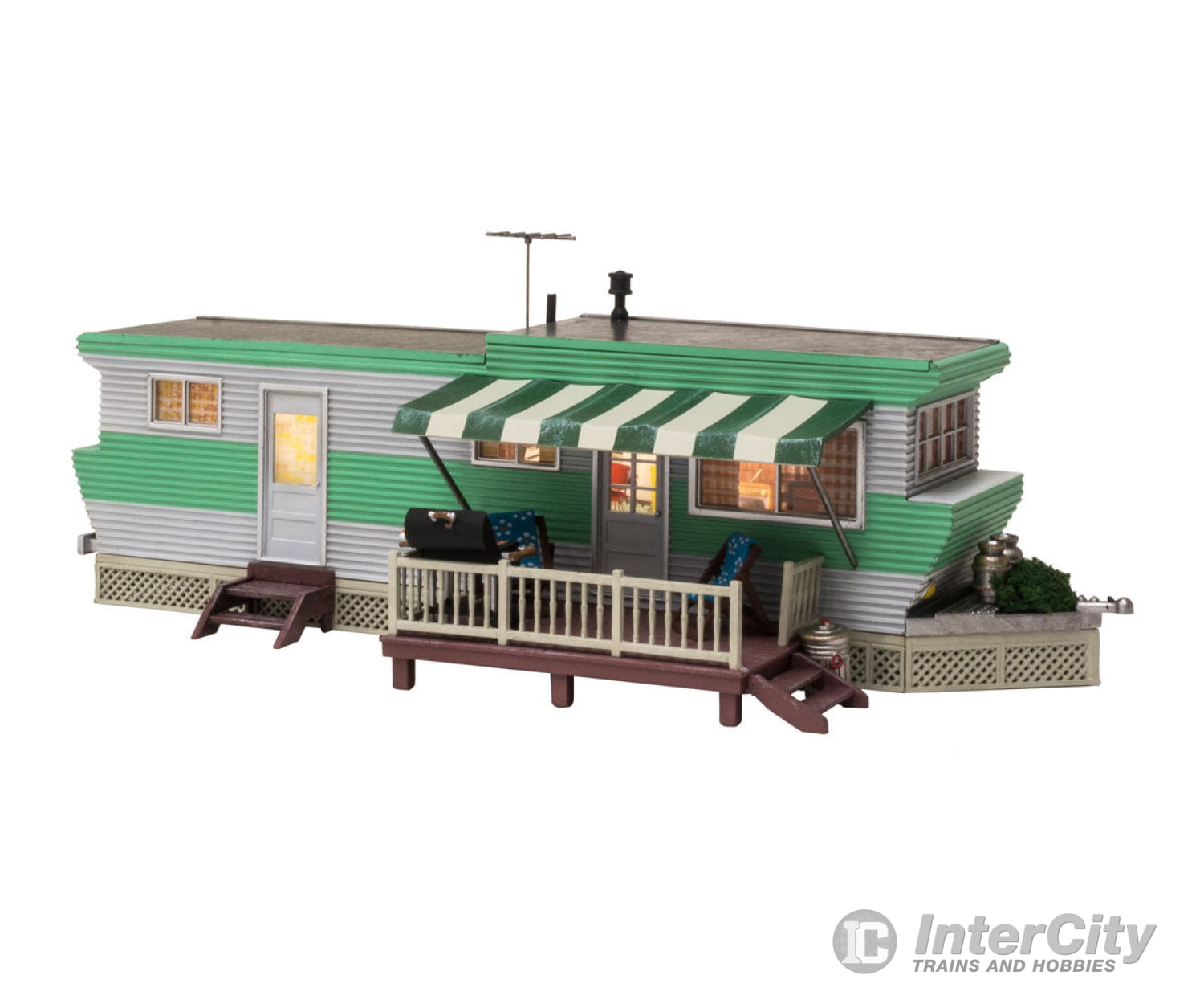 Design Preservation Models 5861 Grillin’ & Chillin’ Trailer (Lit) O Scale Structures