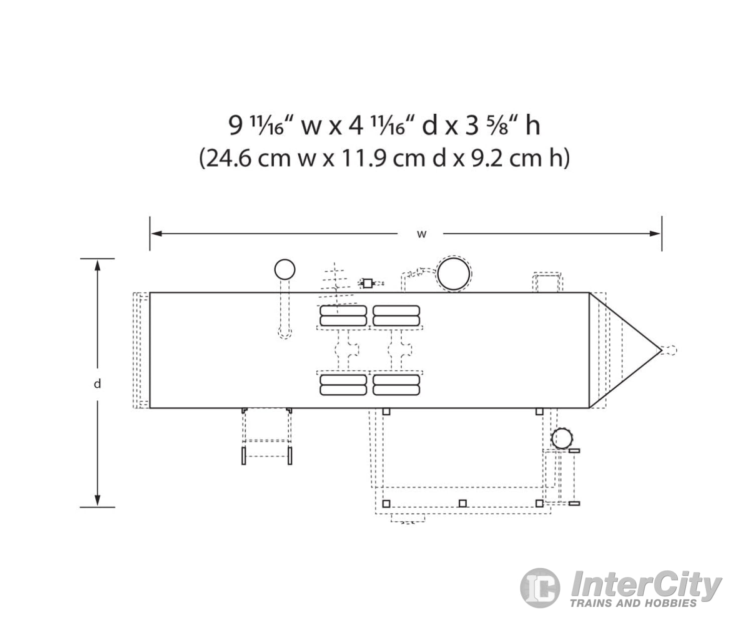 Design Preservation Models 5861 Grillin’ & Chillin’ Trailer (Lit) O Scale Structures