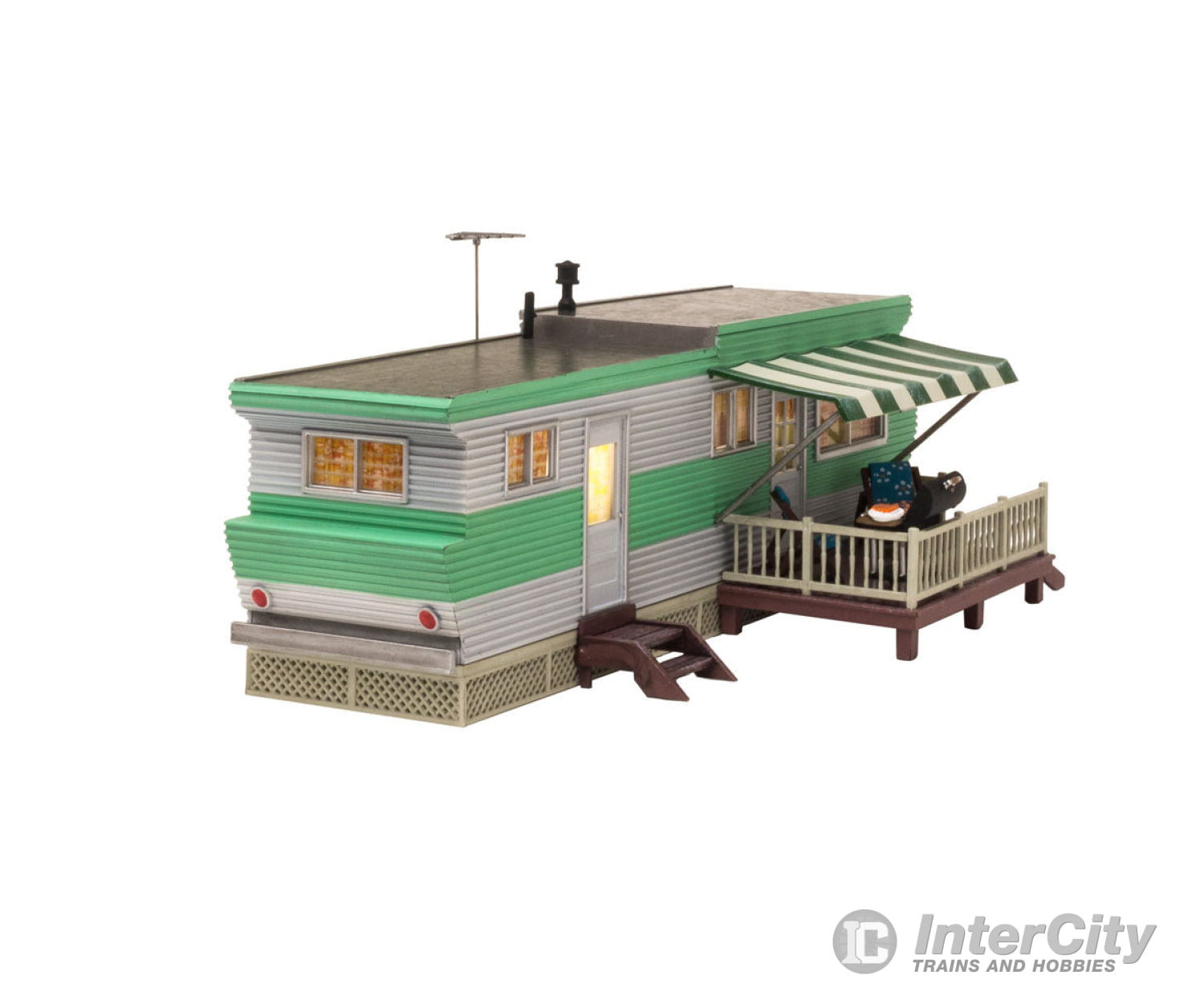 Design Preservation Models 5861 Grillin’ & Chillin’ Trailer (Lit) O Scale Structures