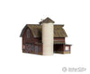 Design Preservation Models 5865 Old Weathered Barn (Lit) O Scale Structures