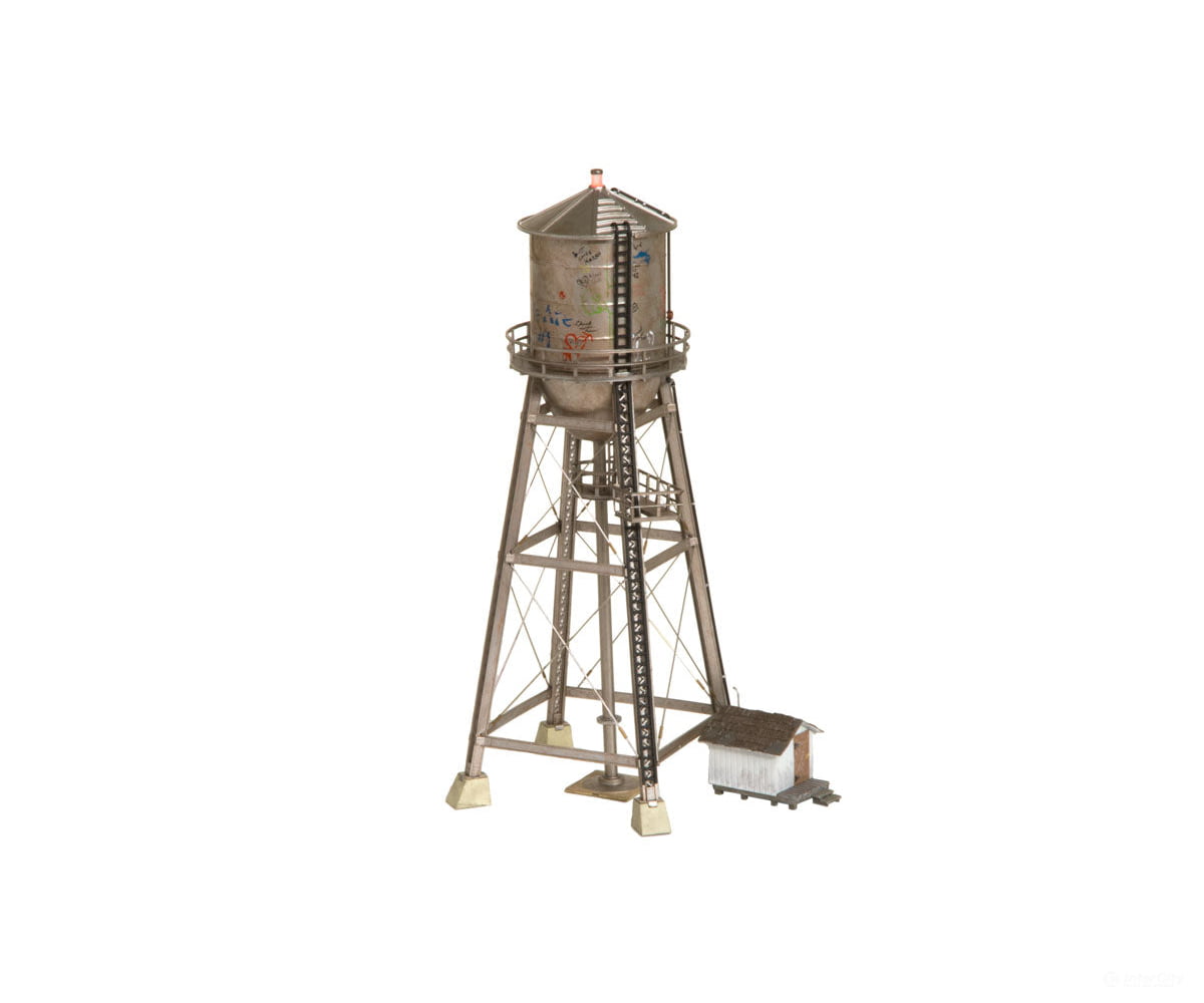 Design Preservation Models 5866 Rustic Water Tower (Lit) O Scale Structures