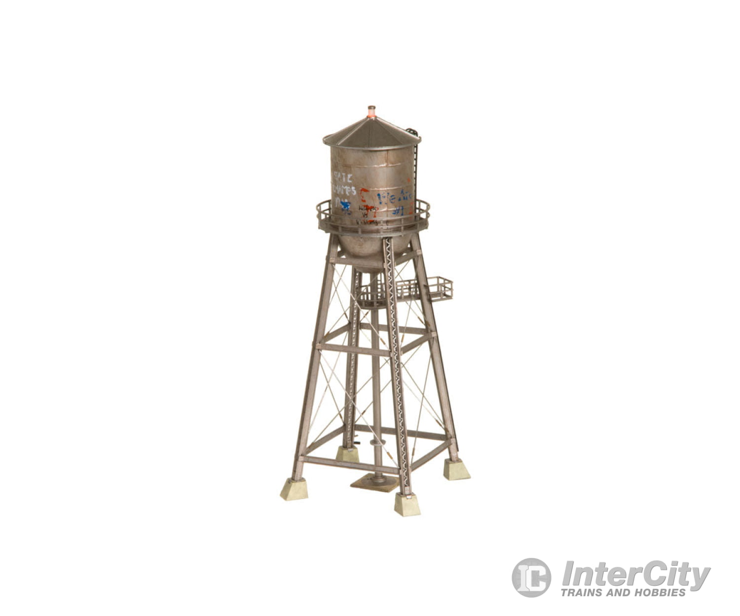 Design Preservation Models 5866 Rustic Water Tower (Lit) O Scale Structures