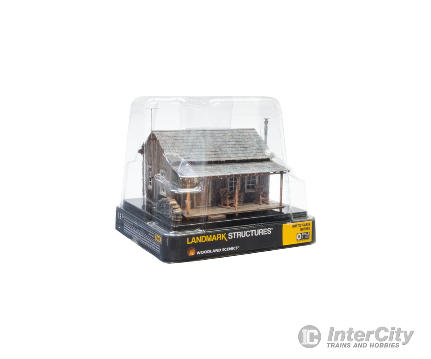 Design Preservation Models 5869 Rustic Cabin (Lit) O Scale Structures