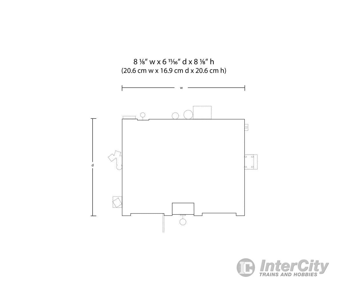 Design Preservation Models 5871 Records & Recruiting O Scale Structures