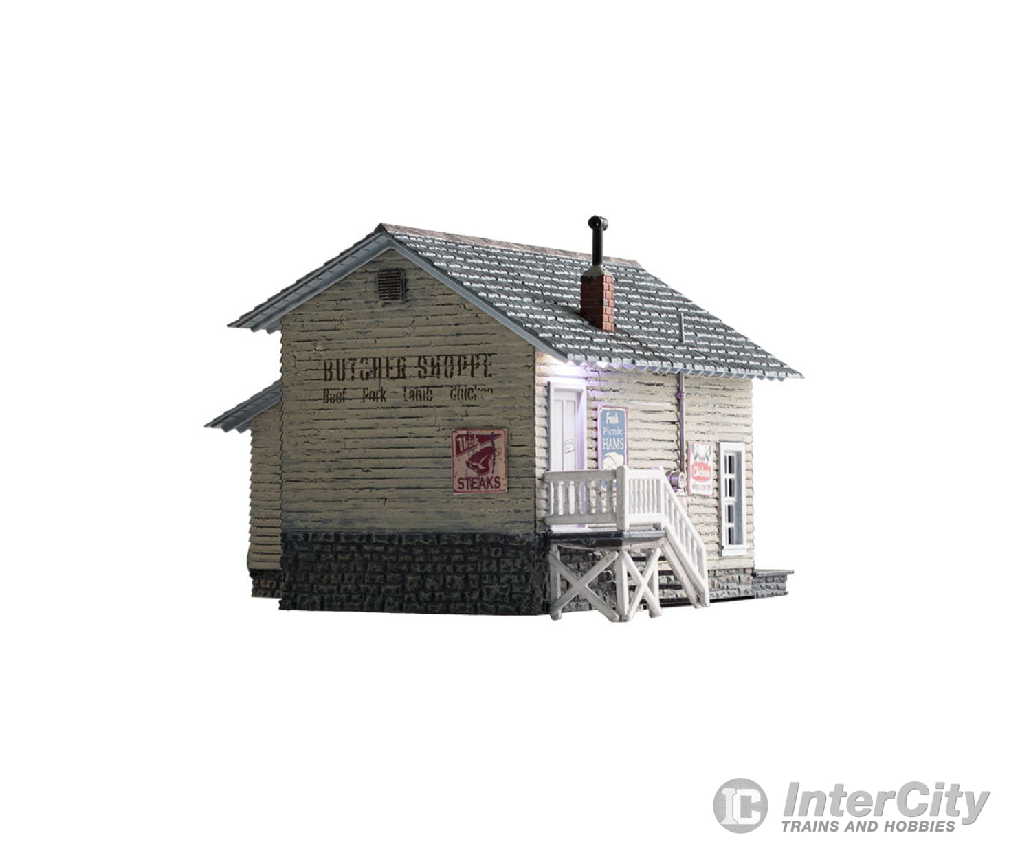 Design Preservation Models 5872 Carver’s Butcher Shoppe O Scale Structures