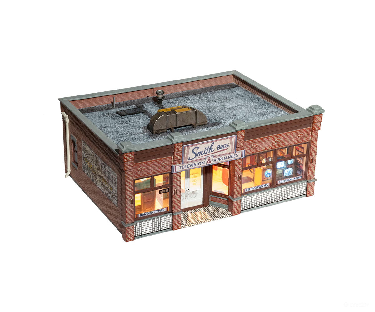 Design Preservation Models 5873 Smith Brothers Tv & Appliance O Scale Structures