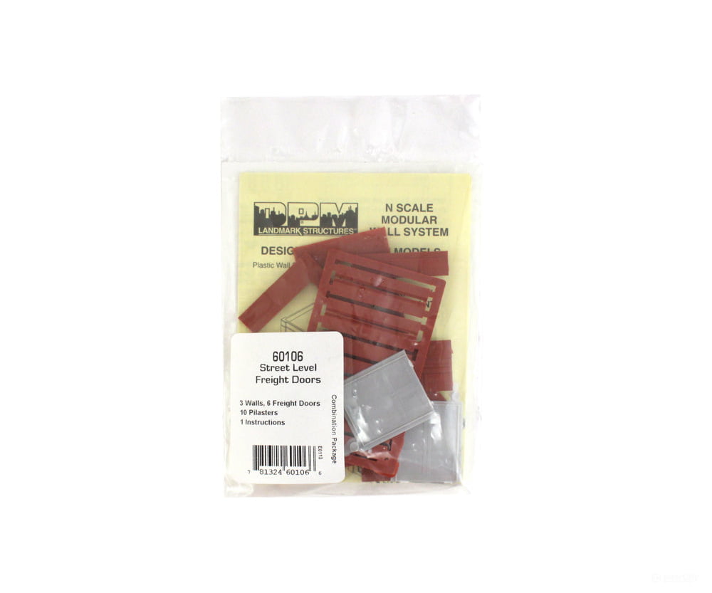 Design Preservation Models 60106 Street Level Freight Doors N Scale Structures