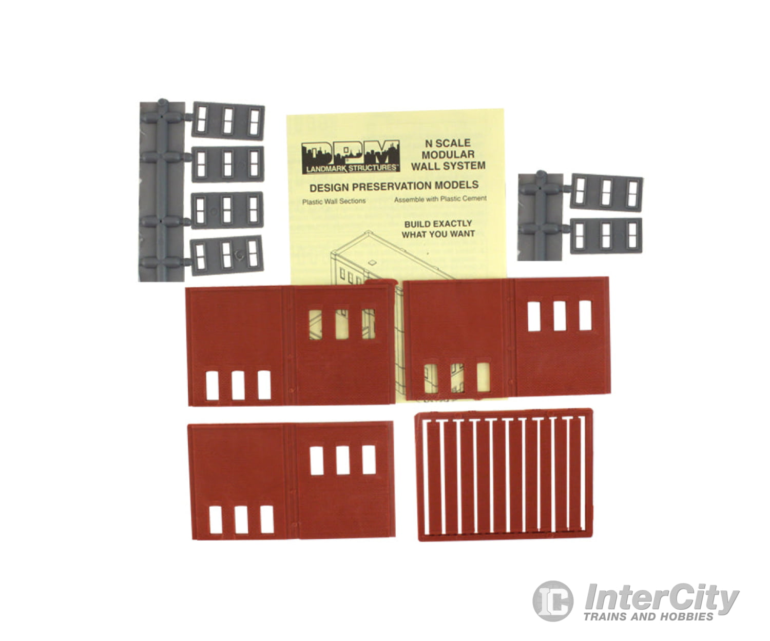 Design Preservation Models 60123 2Nd Story 6 Windows N Scale Structures