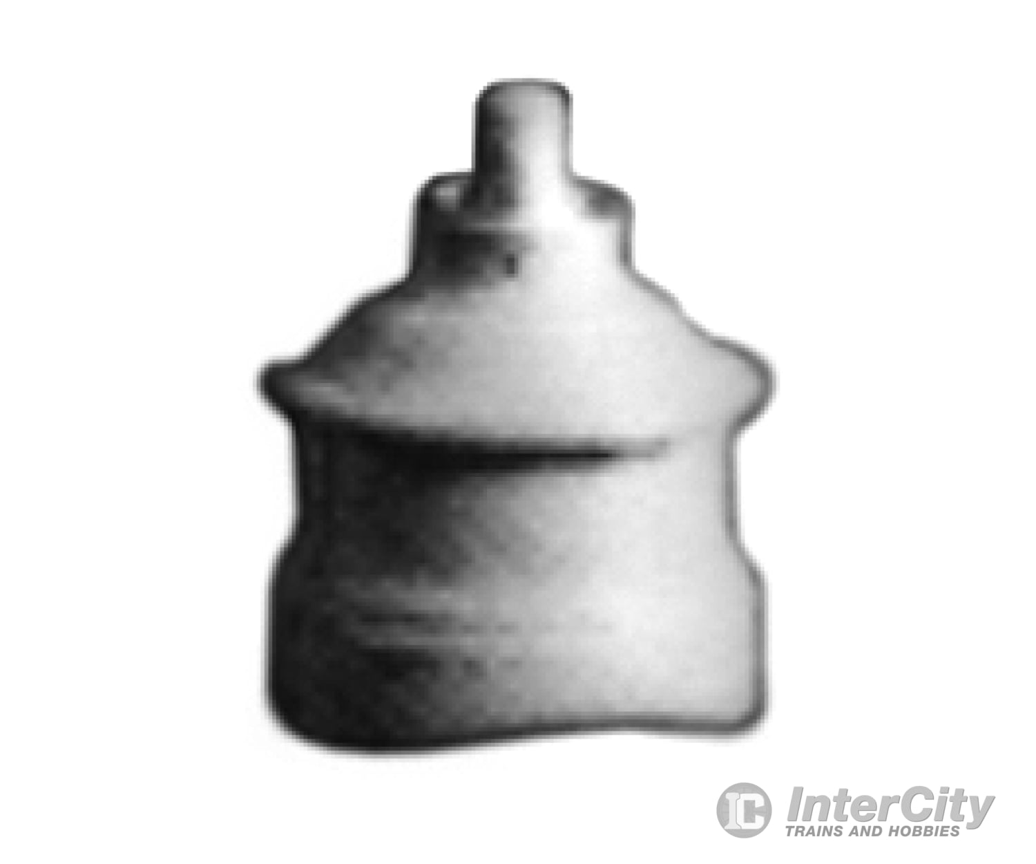 Detail Associates N 8004 Domes -- Steam Fluted Pkg(2) Detailing Parts