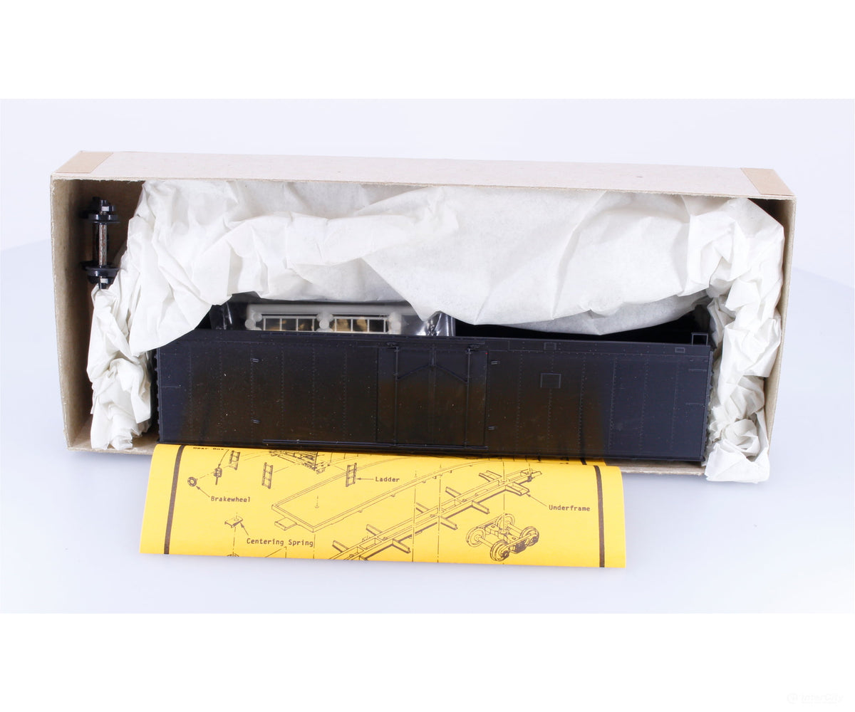 Details West BC 800 HO 50’ Plug Door Box Car Kit Undecorated - Freight Cars