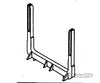 Details West Ho 171 Log Bunks -- Pacific Car & Foundry Type Pkg(4) Parts