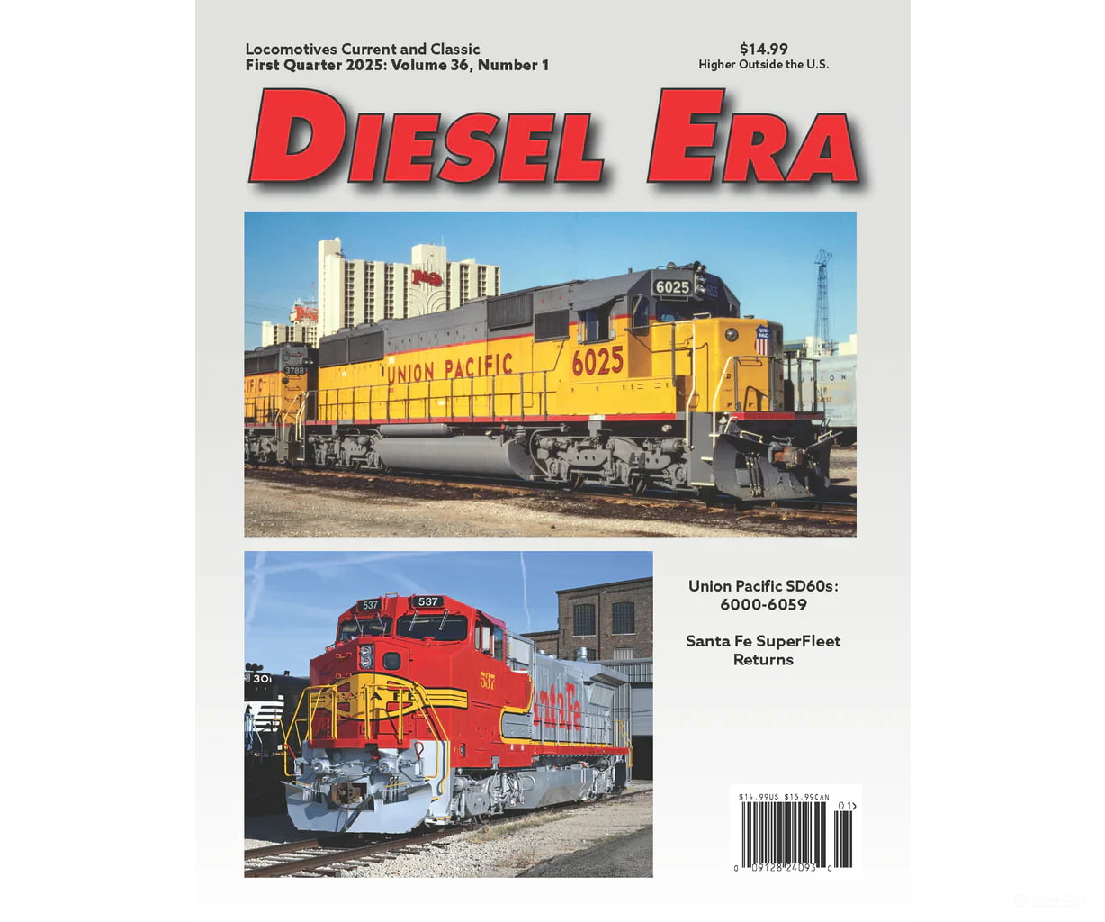 Diesel Era Magazine 2025-1 Vol 36 Magazines