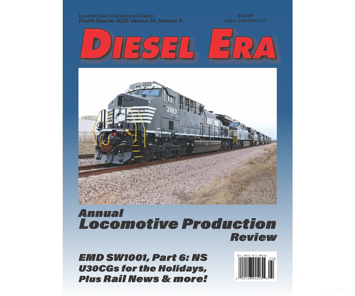 Diesel Era Magazine 2025-4 Vol 36 #4 (December 2025) Magazines
