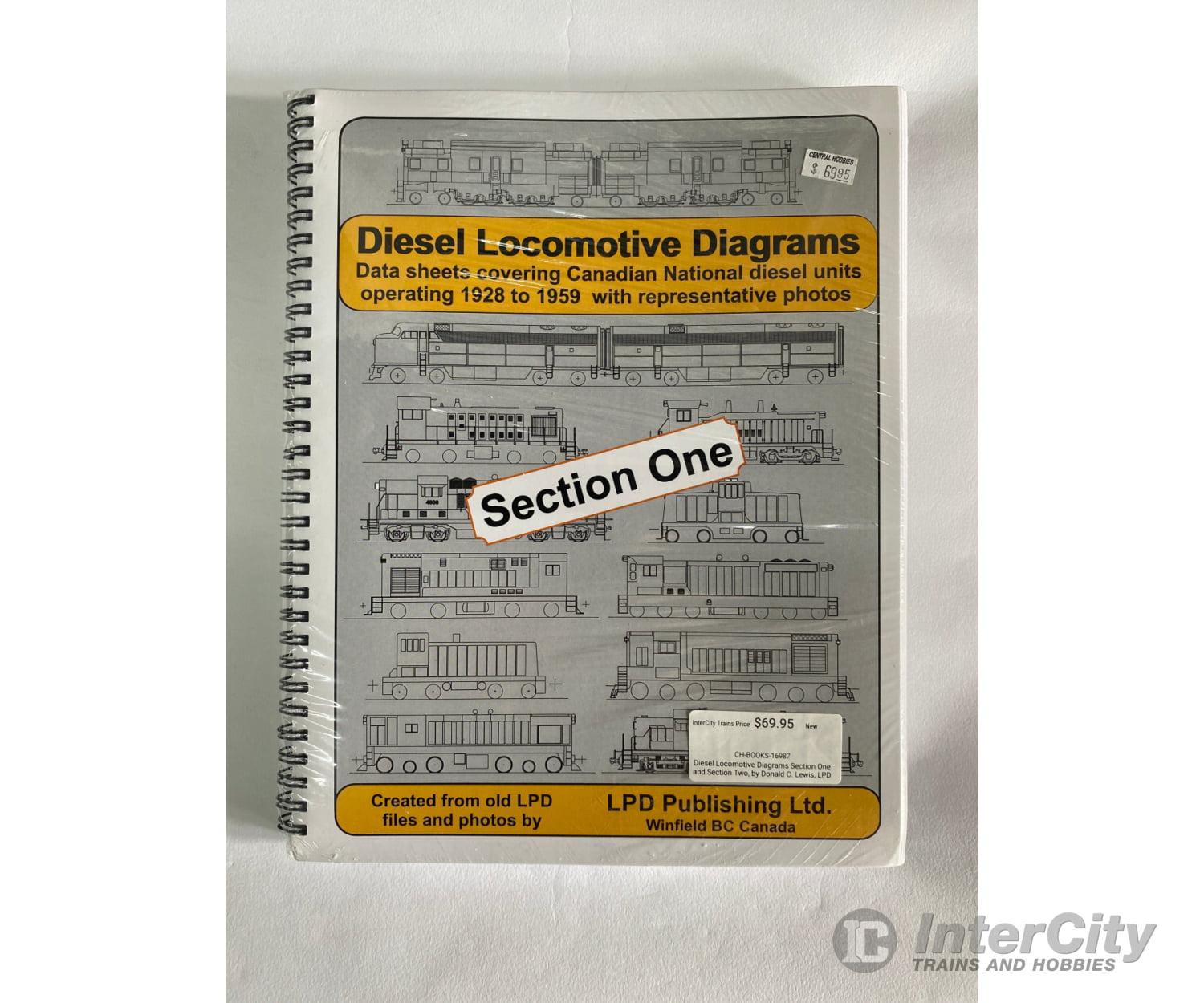 Diesel Locomotive Diagrams Section One And Two By Donald C. Lewis Lpd Books