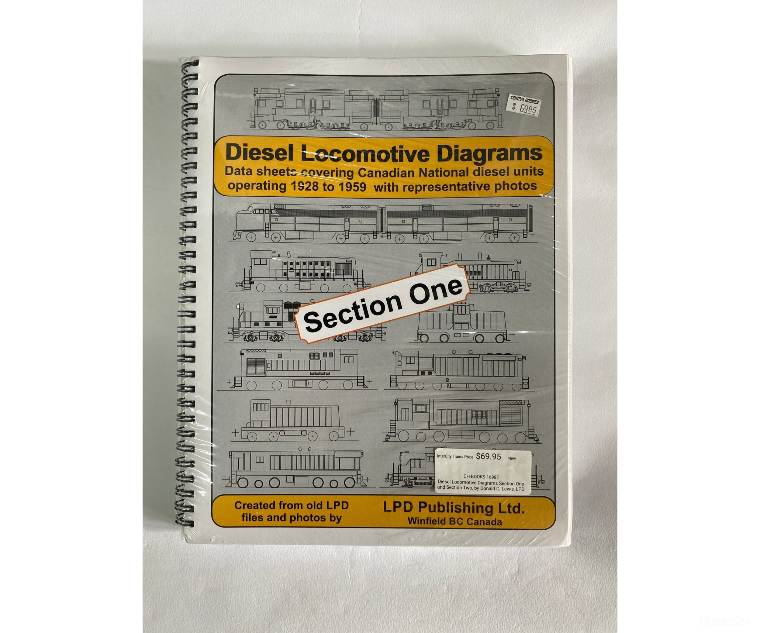 Diesel Locomotive Diagrams Section One And Two By Donald C. Lewis Lpd Books