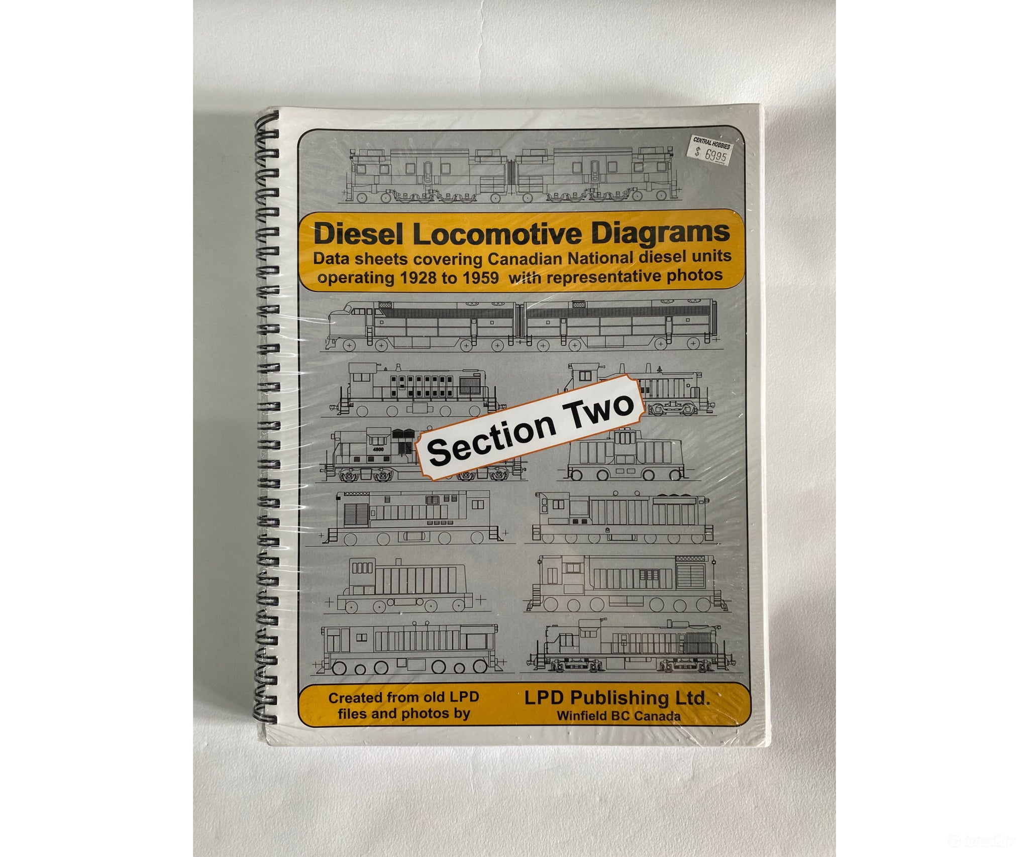 Diesel Locomotive Diagrams Section One And Two By Donald C. Lewis Lpd Books