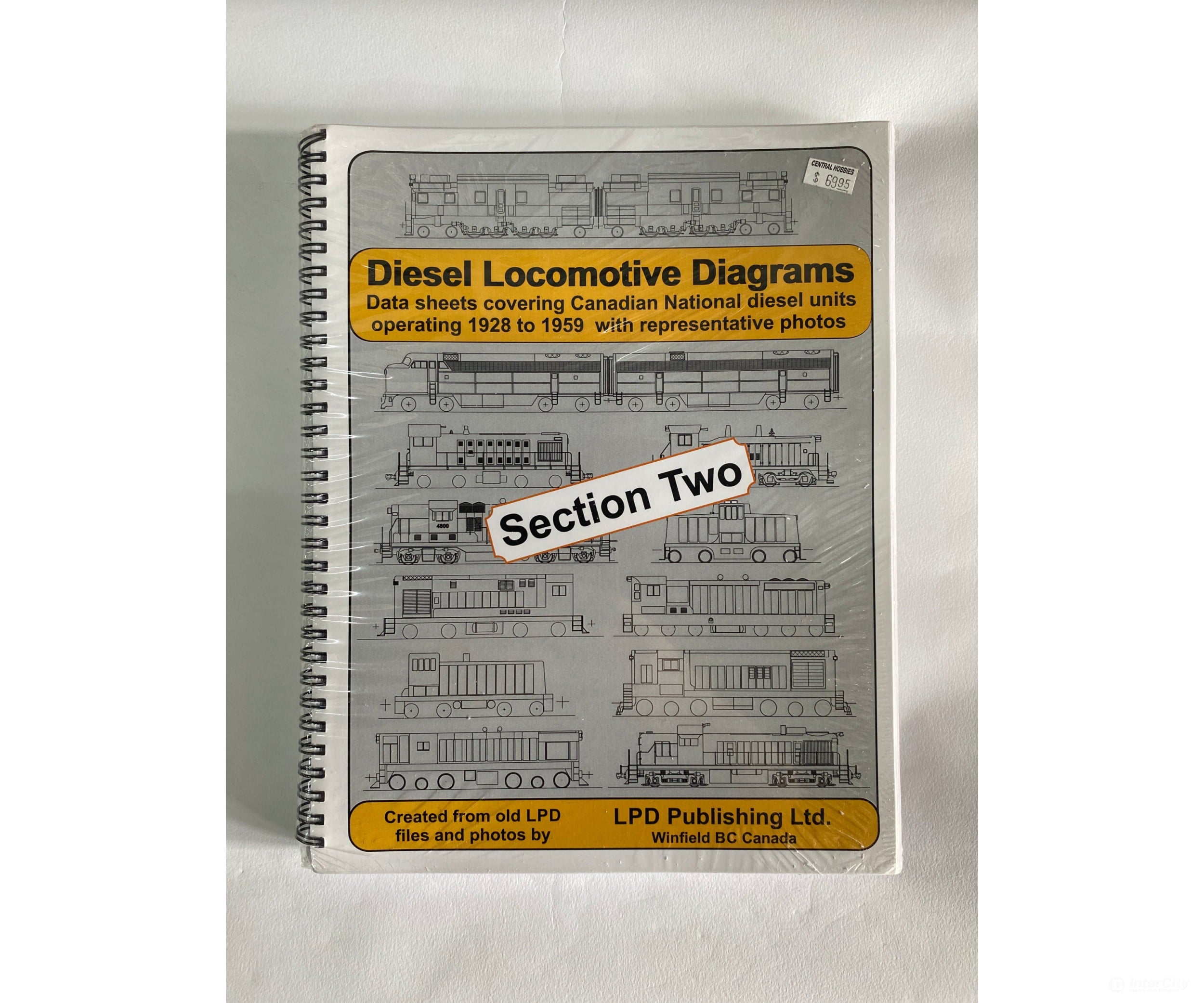 Diesel Locomotive Diagrams Section One And Two By Donald C. Lewis Lpd Books