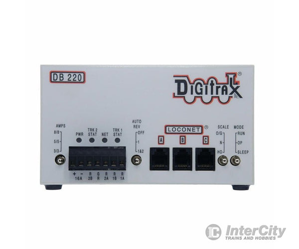 Digitrax DB220 DB220 Dual 3/5/8 Amp AutoReversing DCC Booster - Default Title (CH-245-DB220)