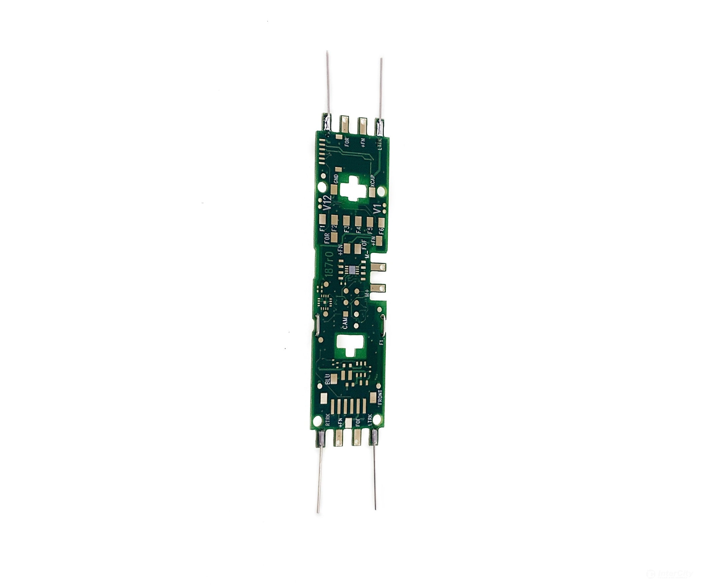 Digitrax DH187K0 HO Mobile Decoder Board Replacement for Kato HO (1.25 amp) (8 func) - Decoders