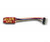 Digitrax DZ123PS Mobile DCC Decoders -- 1.0 Amp, No Back EMF, 2-Function with Medium DCC Plug on Short Harness - Default Title (IC-245-DZ123PS)