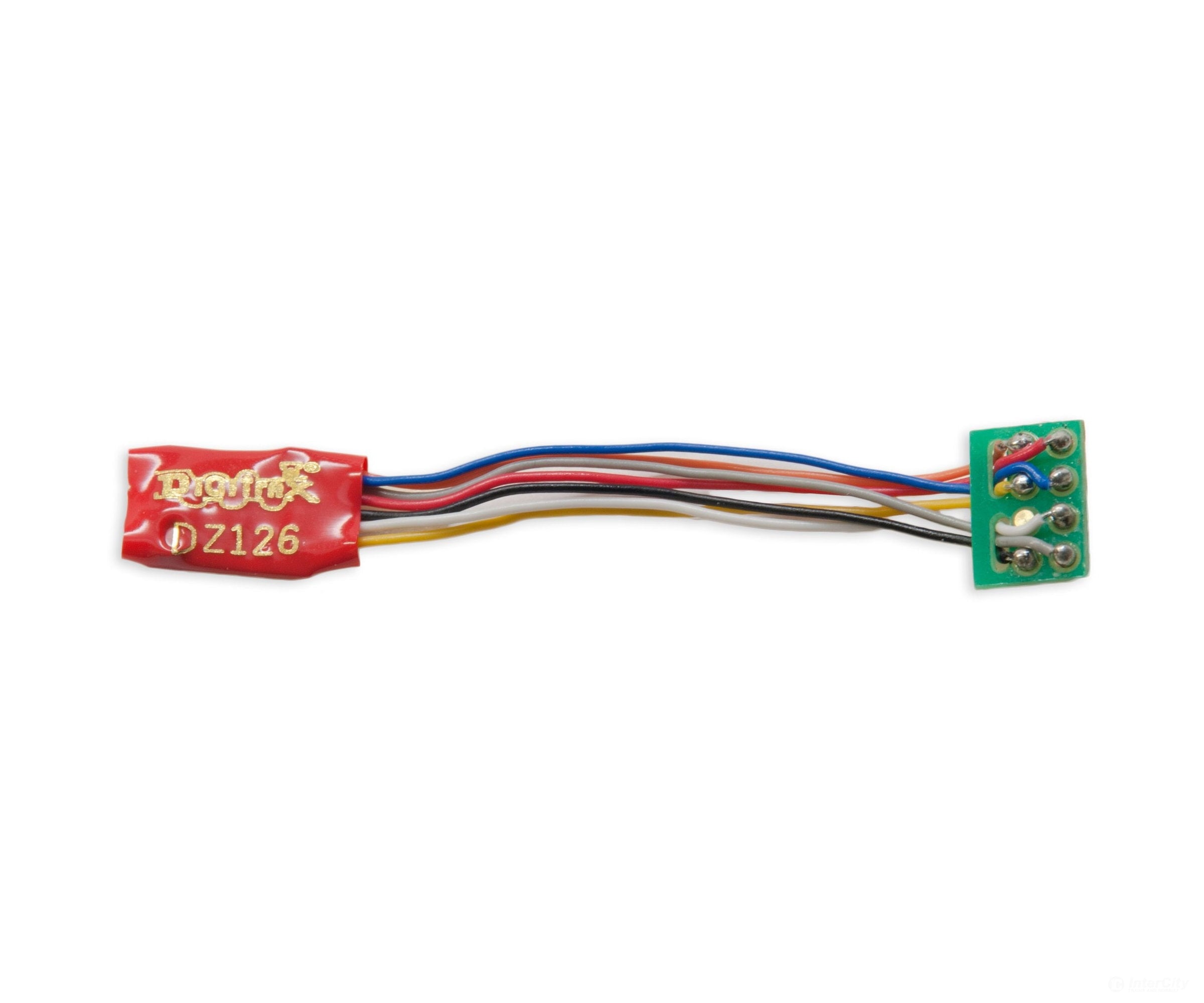 Digitrax DZ126PS Z Mobile Decoder Med Plug 1.2’’ Wires Back EMF(Z N & HO) (1 amp) (2 func) - Decoders