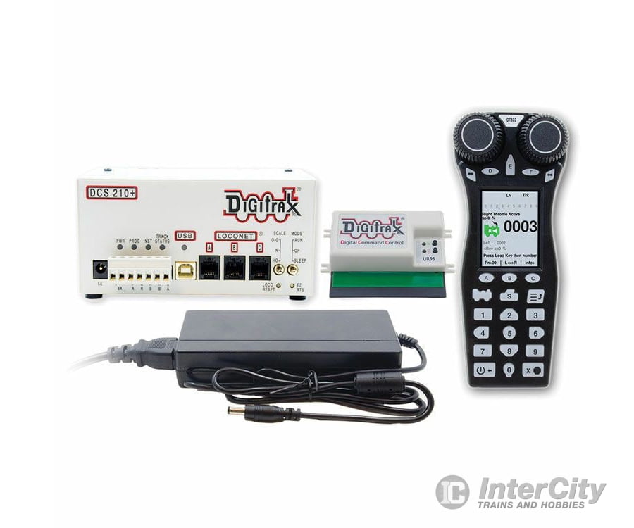 Digitrax EVOXD EVOXD Evolution Express Advanced 5A-8A Duplex Radio Starter Set -- Command Station, DT602D Wireless Throttle, UP5 Universal Panel, PS615 Power - Default Title (CH-245-EVOXD)