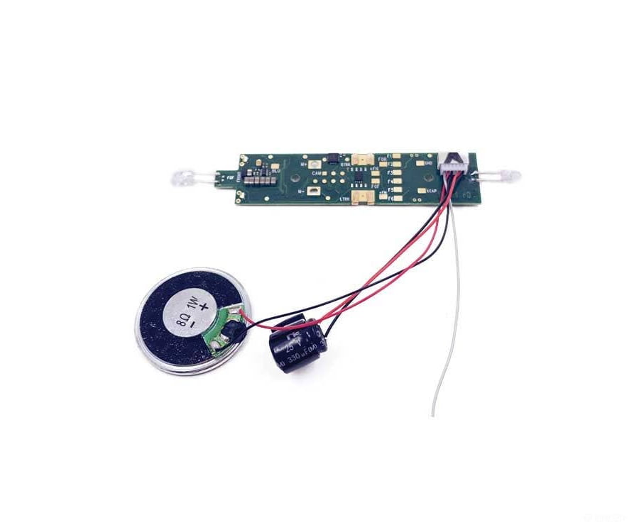 Digitrax Ho Sdxh187K1A Mobile Dcc Decoder - Fits Kato Ac4400 & Similar 1 Amp 8 Fx3 Functions Ohm