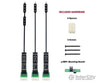 Digitrax HO SHABC SHABC Turnout Signaling Kit -- Includes 1 Dual-Head and 2 Single-Head Signals, 3 SMP1 Mounting Brackets - Default Title (CH-245-SHABC)