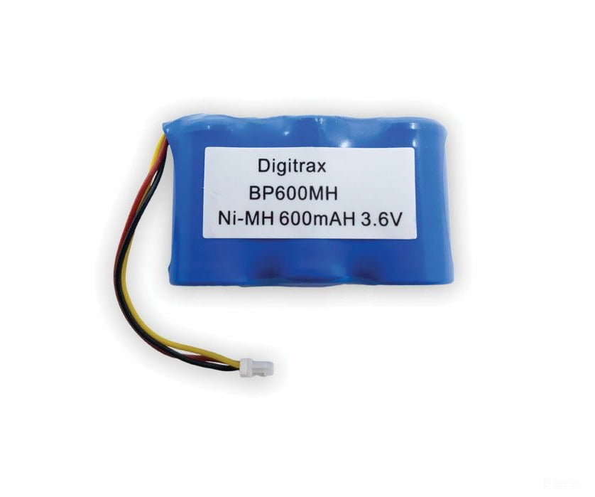 Digitrax BP600MH BP600MH Battery Pack for DT602 Series Throttles -- Nickel-Metal Hydride Cell, 600 Milliamp Hours, 3.6 Volts - Default Title (CH-245-BP600MH)