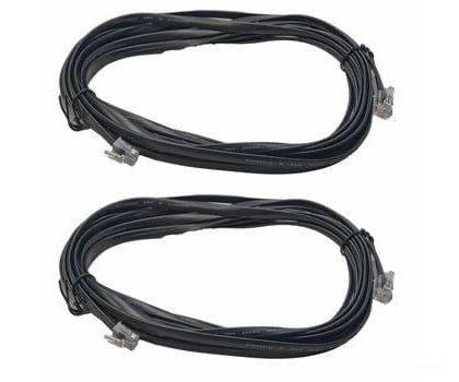 Digitrax LNC162 LocoNet Cable pkg(2) -- 16' 4.9m - Default Title (CH-245-LNC162)