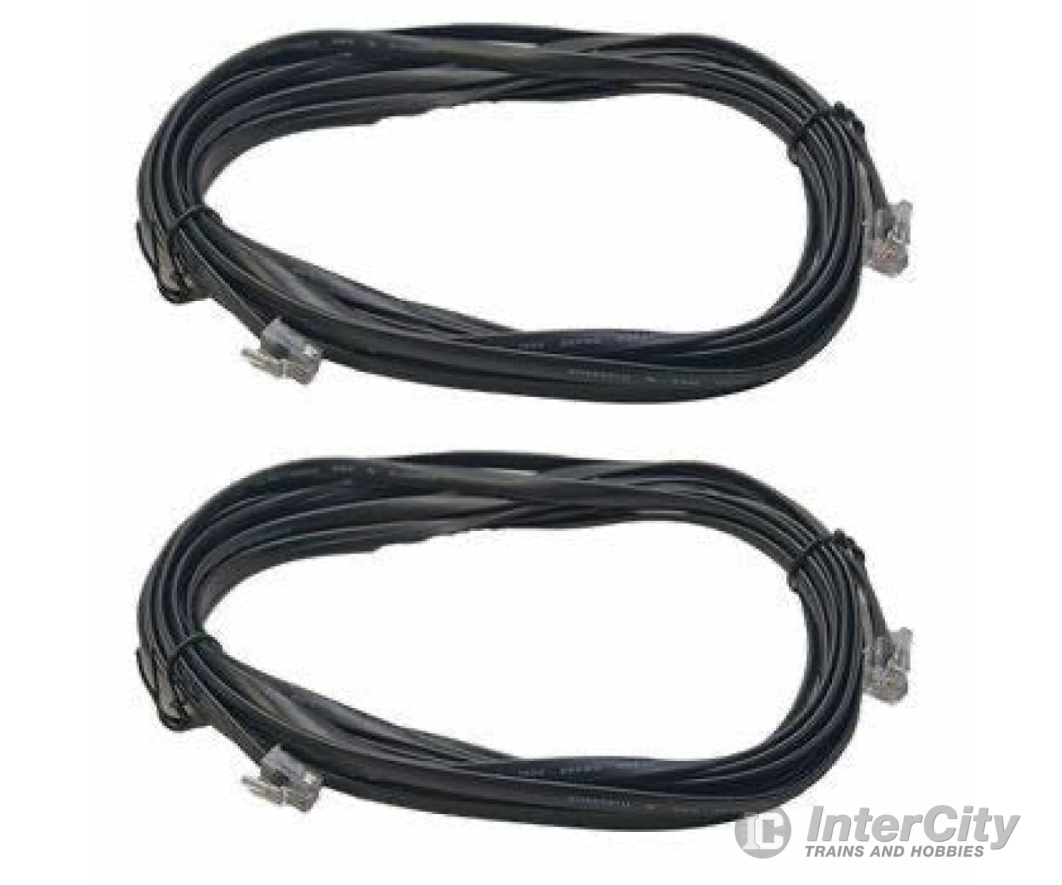 Digitrax LNC162 LocoNet Cable pkg(2) -- 16' 4.9m - Default Title (CH-245-LNC162)