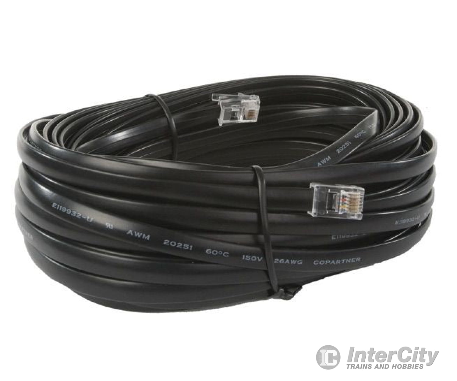 Digitrax LNC501 LocoNet Cable -- 50' 15.2m - Default Title (CH-245-LNC501)