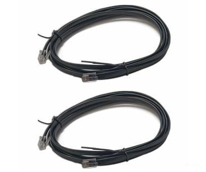 Digitrax LNC82 LocoNet Cable pkg(2) -- 8' 2.4m - Default Title (CH-245-LNC82)
