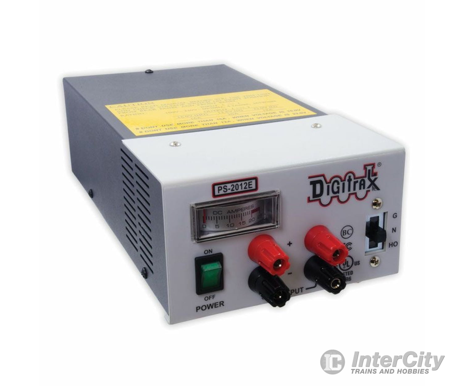 Digitrax PS2012E PS2012E 20-Amp Power Supply -- 13.8 - 23.0 Volts DC - Default Title (IC-245-PS2012E)