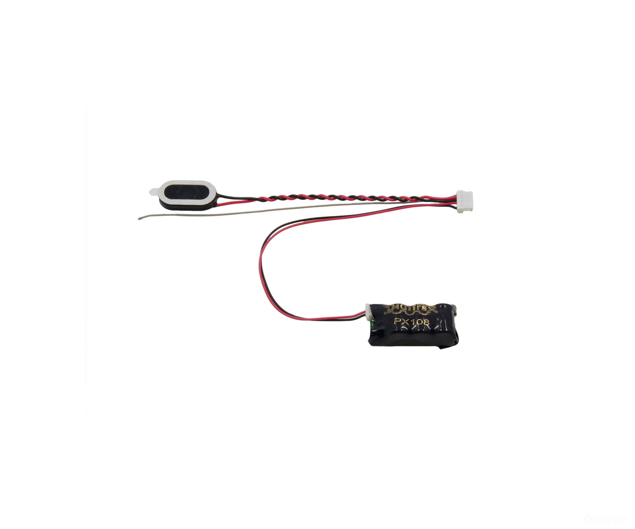 Digitrax PX108-6 Short Power Xtender for Series 6/7 Sound Decoder-6 Pin Harness - DCC Accessories