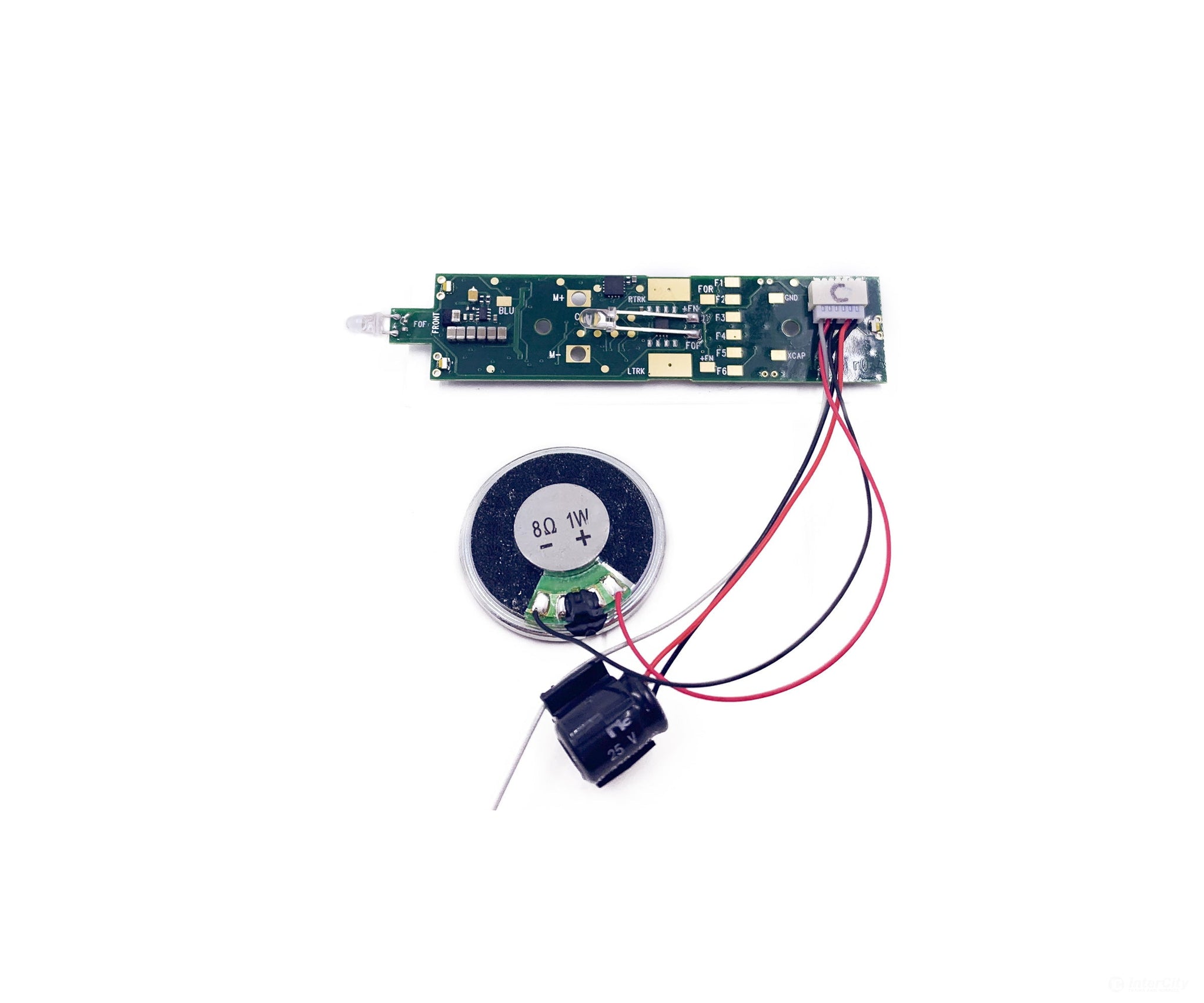 Digitrax SDXH187K1C HO Sound Decoder 16 bit Board Replacement Kato HO F40PH (1 amp) (8 func) - Decoders