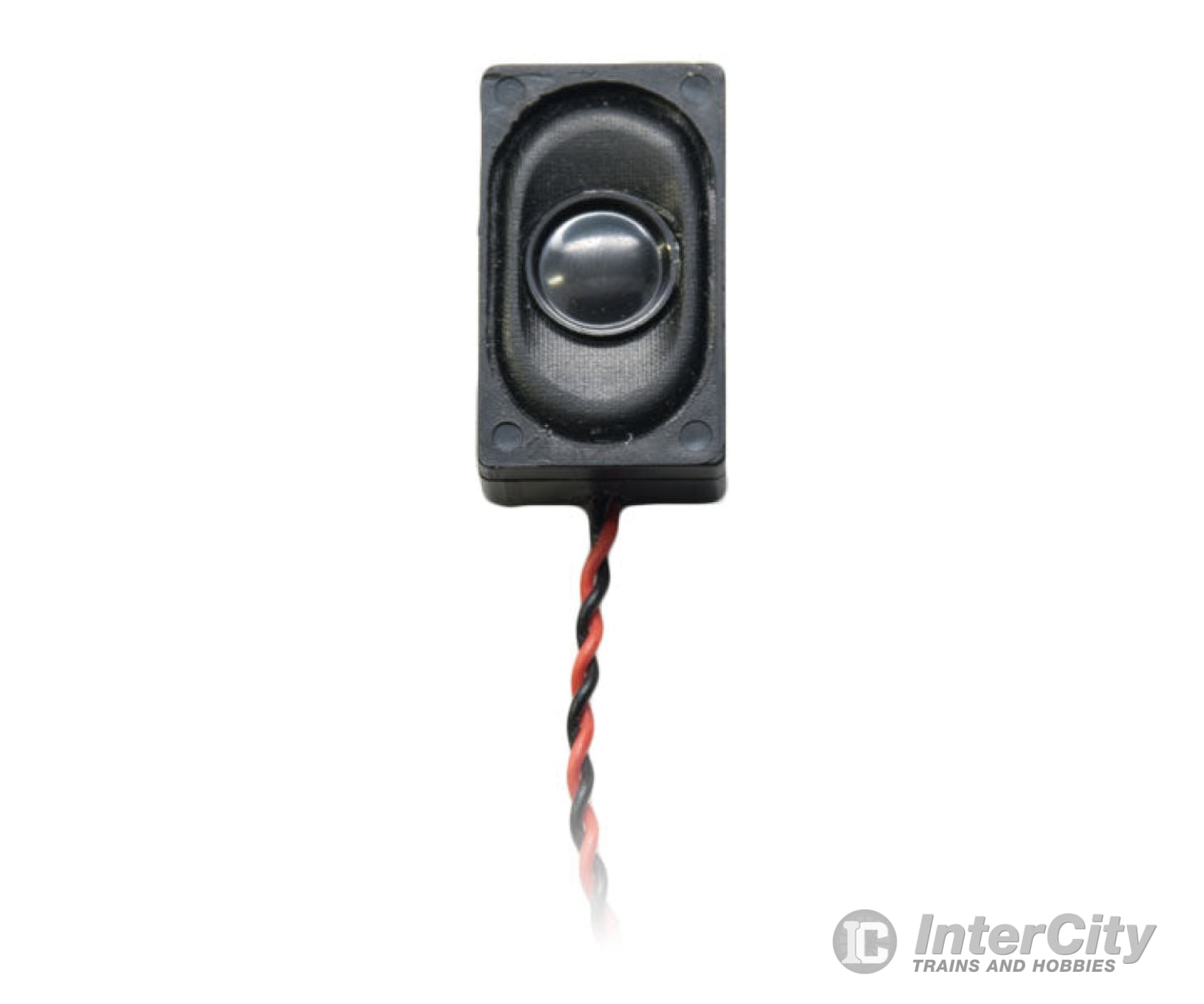 Digitrax Sp26158B Speaker W/Ported Enclosure & Wires -- Rectangular 26.5 X 15.5 9Mm 8-Ohm Dcc