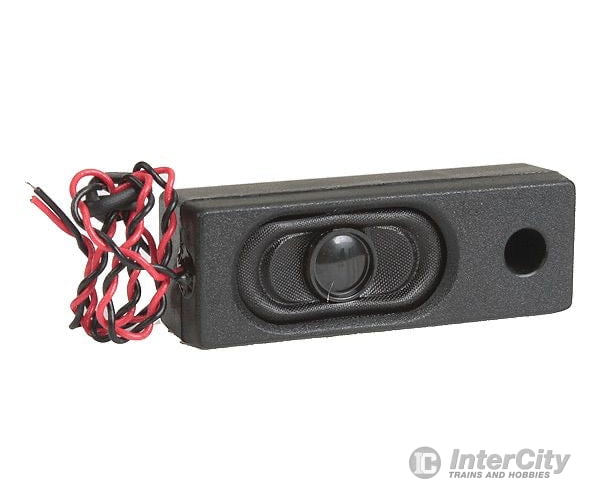 Digitrax SP531832B Speaker w/Ported Enclosure & Wires -- Rectangular - 53 x 18 x 14mm, 32-Ohm - Default Title (IC-245-SP531832B)