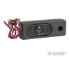 Digitrax SP531832B Speaker w/Ported Enclosure & Wires -- Rectangular - 53 x 18 x 14mm, 32-Ohm - Default Title (IC-245-SP531832B)