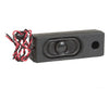 Digitrax SP531832B Speaker w/Ported Enclosure & Wires -- Rectangular - 53 x 18 x 14mm, 32-Ohm - Default Title (IC-245-SP531832B)