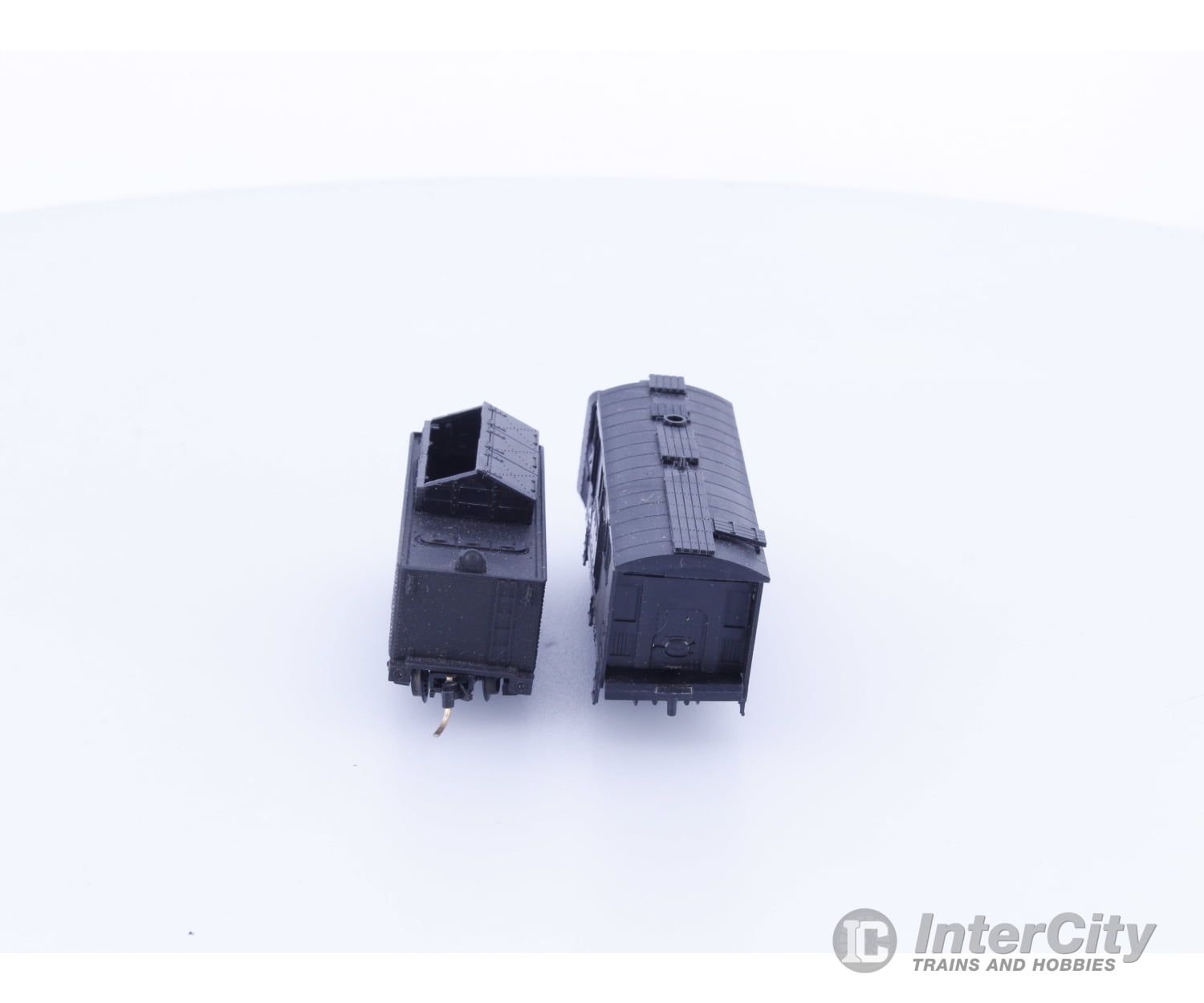 DIMI Trains RSP N Rotary Snowplow and Tender Freight Cars